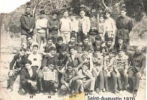 BOUISSEVILLE ECOLE ST AUGUSTIN 1970 XXX N01 PERE PERRIN